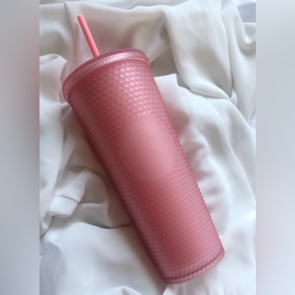 Starbucks 2022 Valentine's Soft Touch Pink Studded Venti (24 oz.) Tumbler